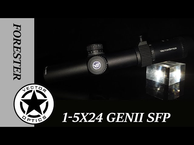 Vector Optics // Forester 1-5x24 GenII Black (SCOC-03II) 30mm