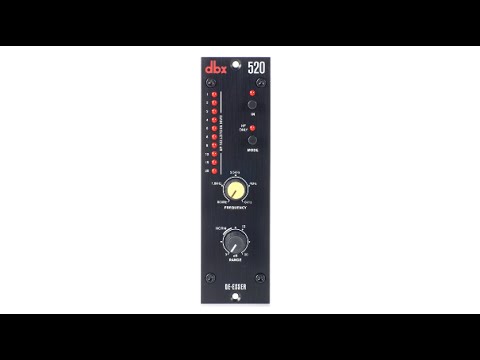 dbx 520 De-esser 500 Series Module Overview by Sweetwater Sound