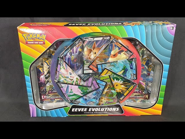 Unboxing: Pokemon Trading Card Game Eevee Evolution Premium