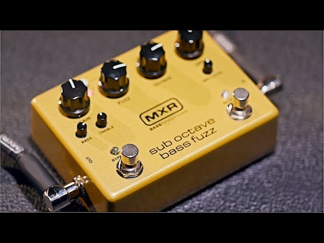 MXR Sub Octave Bass Fuzz - YouTube