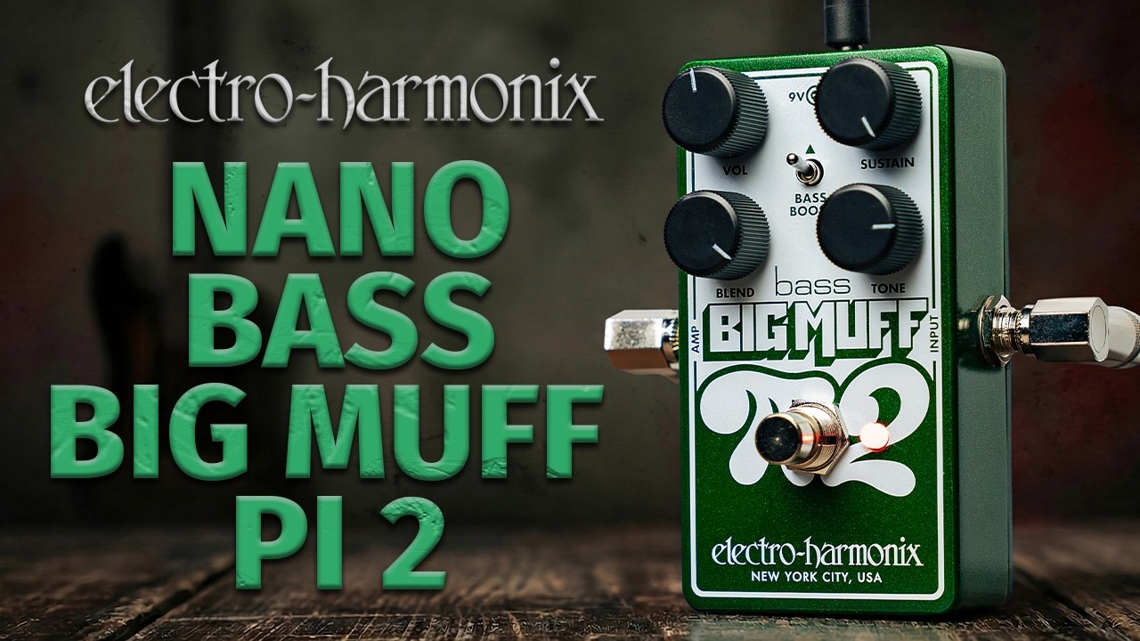 Electro-Harmonix Crying Bass Wah/Fuzz Pedal for Bass Guitar - YouTube