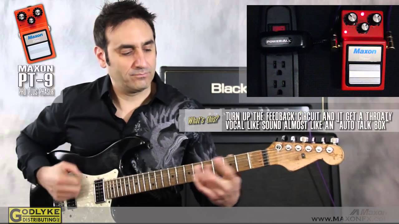 PIMPIN PEDALS' - The Best Phase Shifter - Maxon - PT-9 PRO PLUS