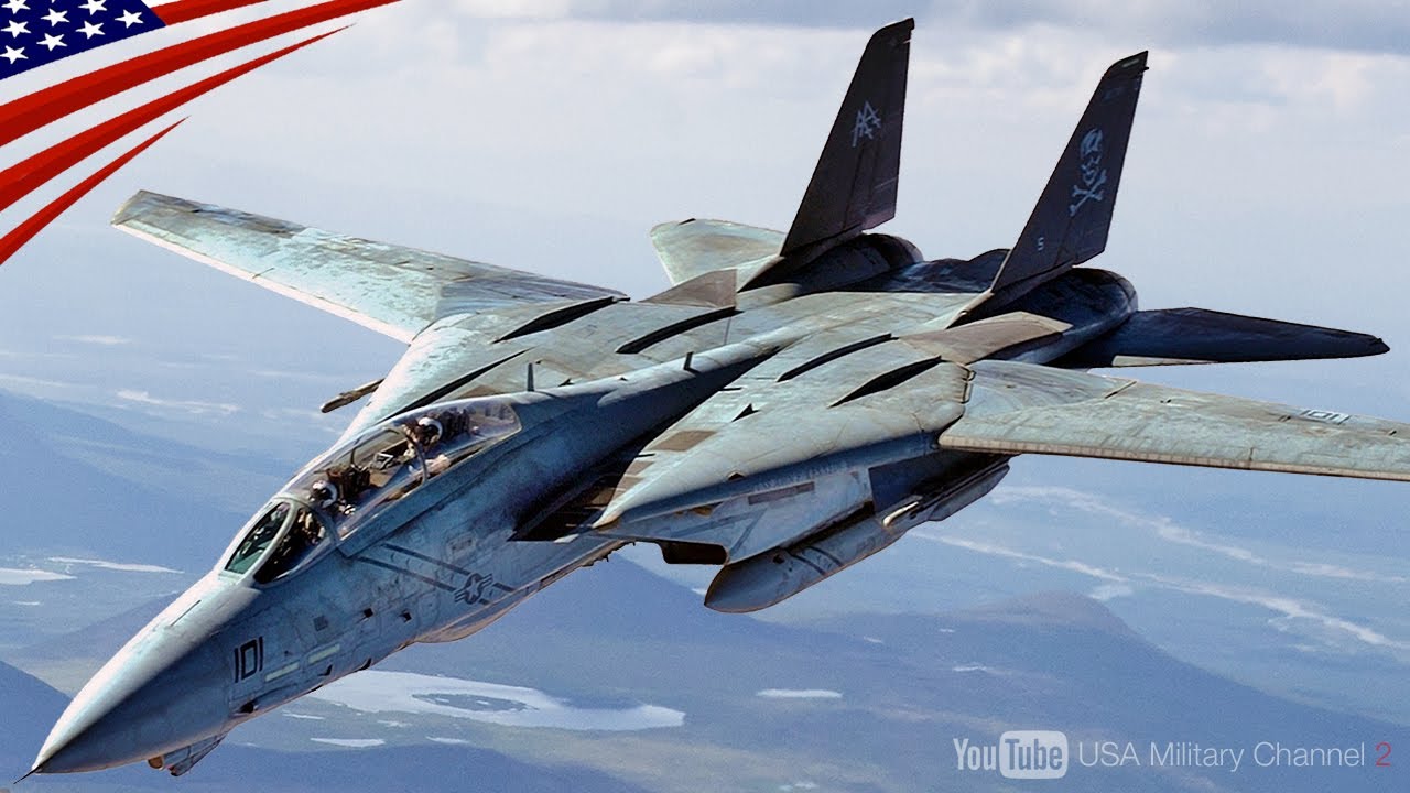 F-14 Tomcat] The world's most beautiful swing-wing fighter - YouTube