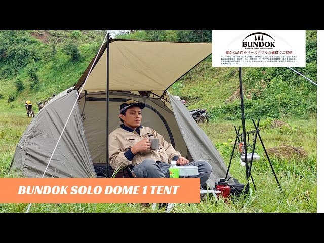 REVIEW TENDA SOLO BARU! NEW TENT BUNDOK SOLO DOME 1 | バンドック