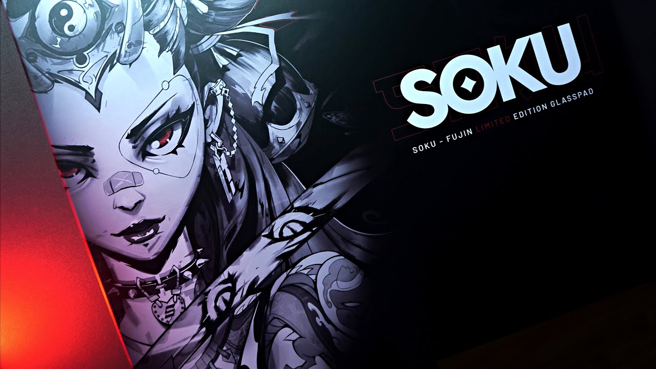 Soku Fujin Gaming Glasspad Review! The Ultimate Hybrid Glass