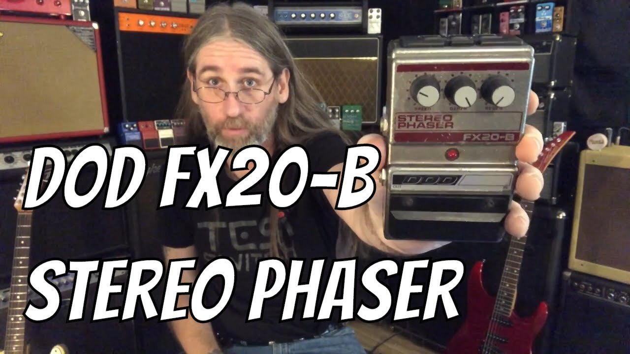 DOD Stereo Phaser FX 20C - YouTube