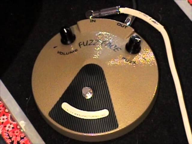 Eric Johnson Fuzzface guitar effects pedal demo with Gibson ES-335