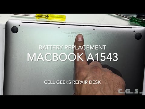 Battery Replacement - Apple MacBook (A1534) 12 Inch 2015-2017