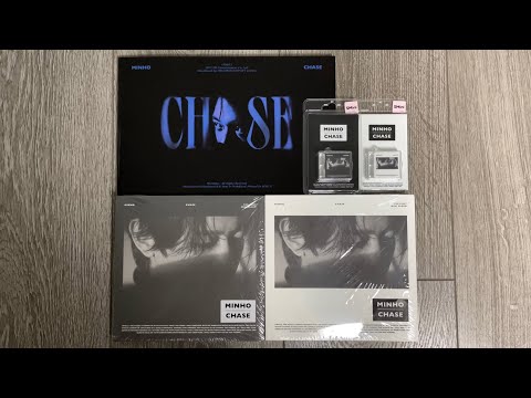 ♡Unboxing Minho 민호 1st Mini Album CHASE 체이스 (Complete