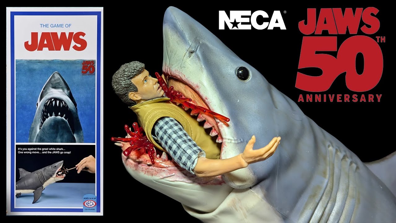 ネカ NECA ジョーズ Jaws ゲーム・オブ…… IN STOCK! NECA Jaws 50th