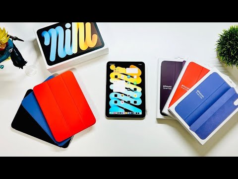 iPad Mini 6 Official Apple Smartfolio Case Review - YouTube
