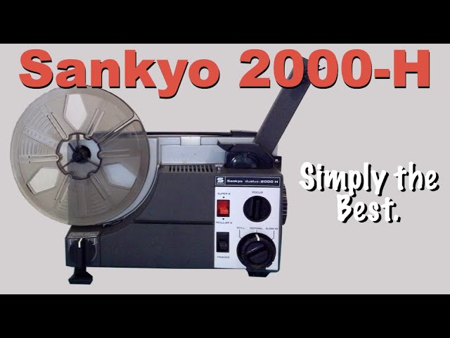 昭和レトロ 希少 完動品 Sankyo Dualux 2000H 映写機 2026年最新