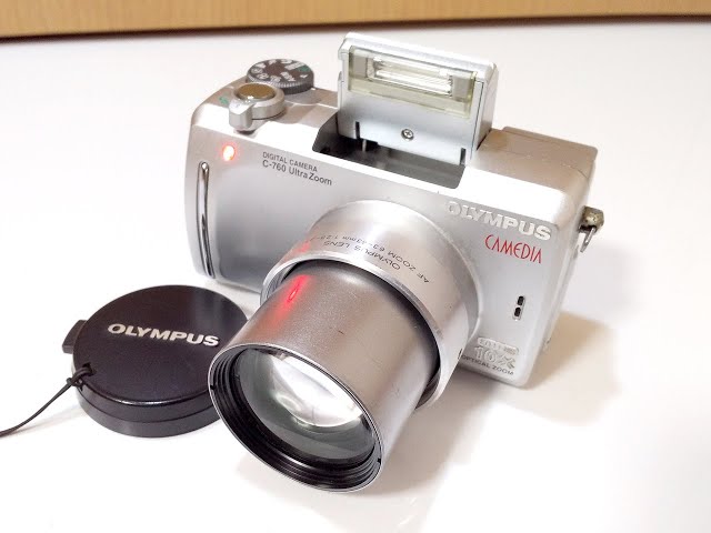 OLYMPUS CAMEDIA C-760 Ultra Zoom Digital Camera - YouTube