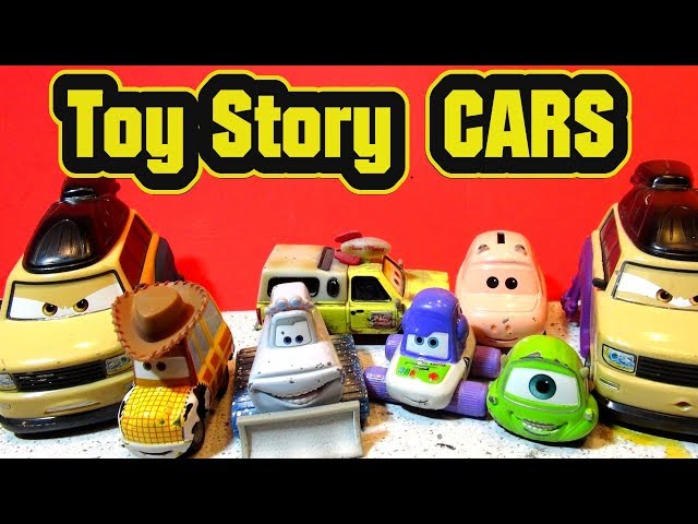 Pixar Cars Character Encyclopedia with Real Toy Story Cars and