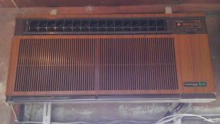 昭和レトロ 三菱電機 エアコン 霧ヶ峰 室内機 - YouTube