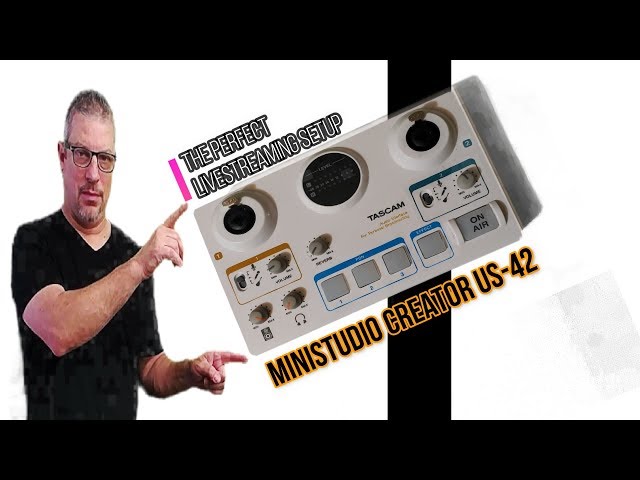 TASCAM MINI-STUDIO CREATOR 42 REVIEW / TUTORIAL - YouTube