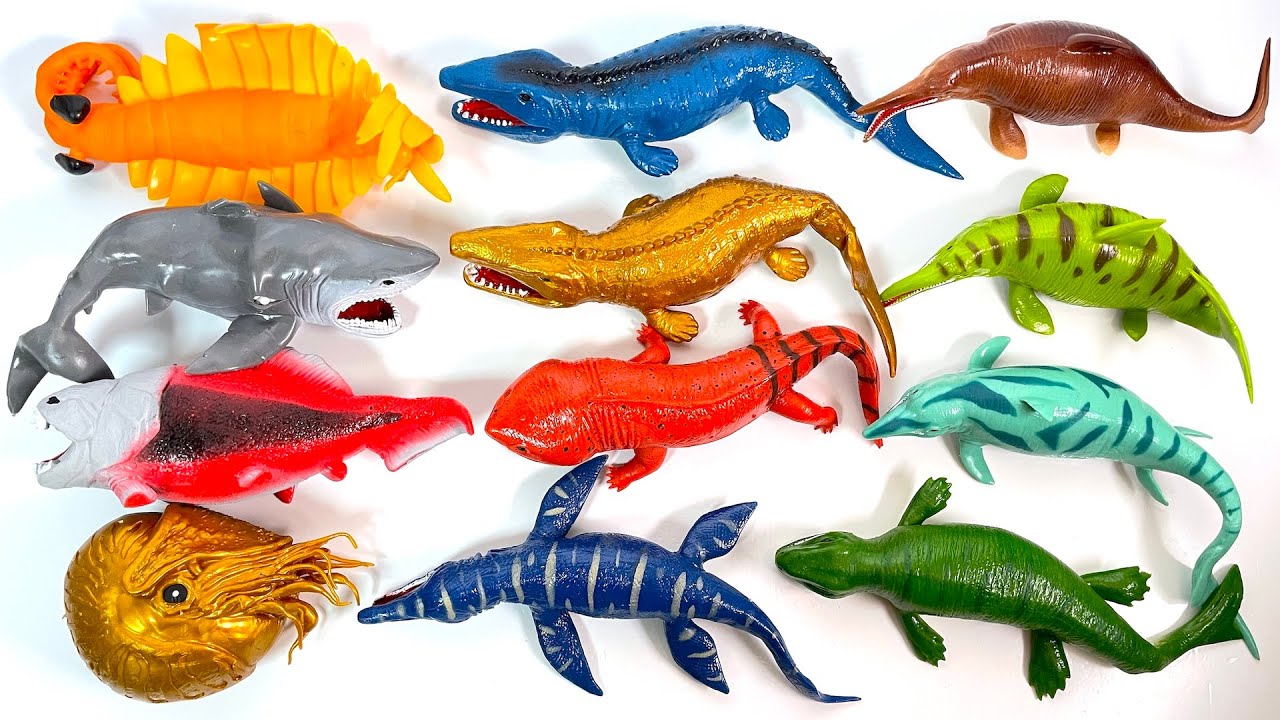 SEA DINOSAURS & Co. Complete set 