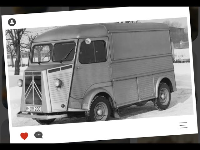Citroen Type H, HY, HZ 1948-1981, complete model history - YouTube