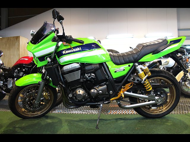 Kawasaki ZRX 1200 DAEG 2012 MODEL ライムグリーン & OHLINS 400台