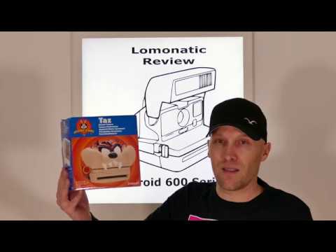 Polaroid Taz Cam Looney Tunes - 600 Film Camera Review [ENG] - YouTube