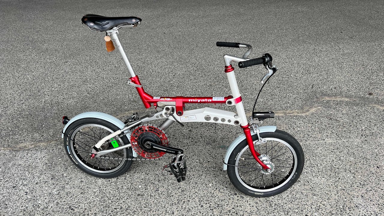 Folding Miyata | fixedgear - YouTube