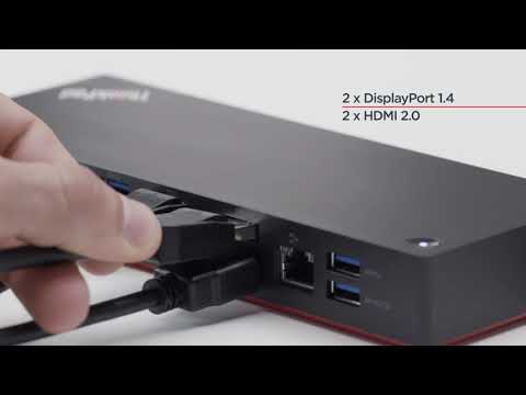 ThinkPad Thunderbolt 3 Dock Gen 2 Product Tour - YouTube