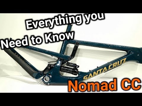 The 2018 Santa Cruz Nomad CC Frameset includes features and weight