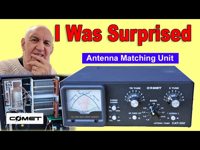 Comet CAT-300 Antenna Matching Unit - Ham Radio Review - YouTube
