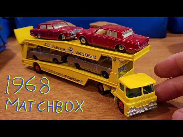 1968 Matchbox Diecast Collection - Matchbox By Years (MBY) - YouTube