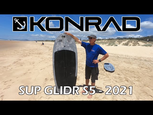 Konrad SUP GLIDR S5 2021 - Wing/SUP Foil Board Review/Overview