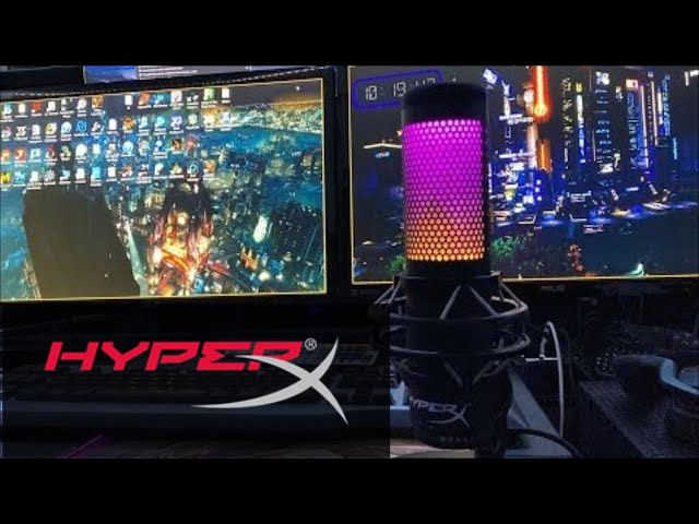 HyperX Quadcast S - How to Customize The RGB Lights - YouTube
