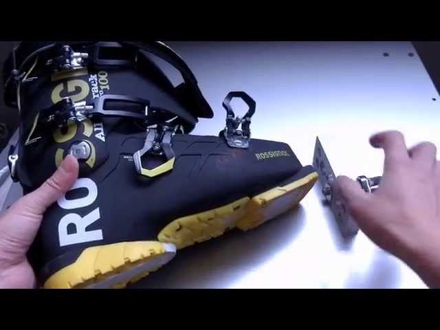 自作治具でスキーブーツシェル出し、Ski boots shell fit - YouTube
