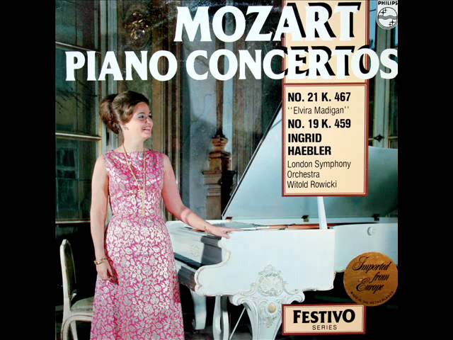Mozart / Ingrid Haebler, 1968: Piano Concerto No. 21 in C, K. 467