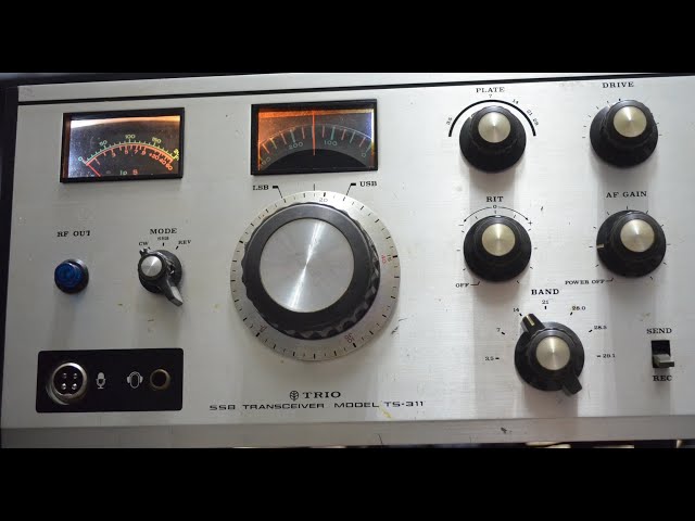 トリオTRIOトランシーバー☆TS-520X☆動作未確認☆SSBトランシーバー