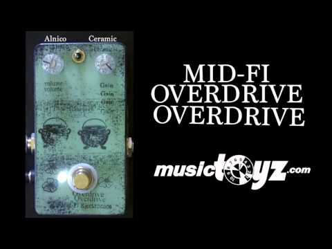Mid-Fi Electronics Overdrive」ミュージシャンのビルダーが作る個性派