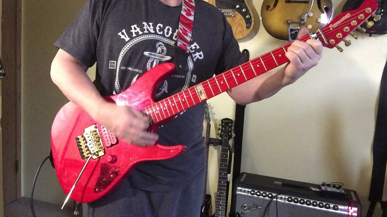 Fernandes LA85-KK L'Arc-en-Ciel Ken's Sinature Guitar - YouTube