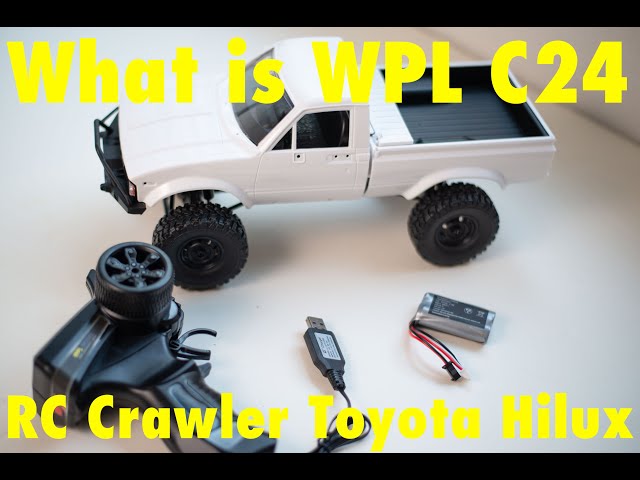 WPL C24開封レビュー！／トヨタハイラックス：入門用クローラー