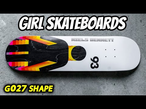 Girl Skateboards Review & Wear Test 2022 ( G027 Shape ) - YouTube