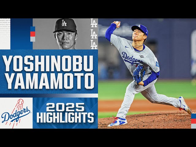 Over 40 minutes of Yoshinobu Yamamoto highlights from 2025! (2025
