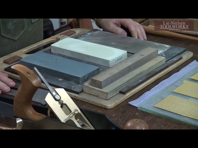 Lie-Nielsen Toolworks Australia Sharpening System - YouTube