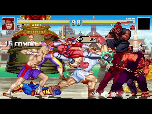 SF】ストリートファイター2 初代四天王と豪鬼。Street Fighter 2: The