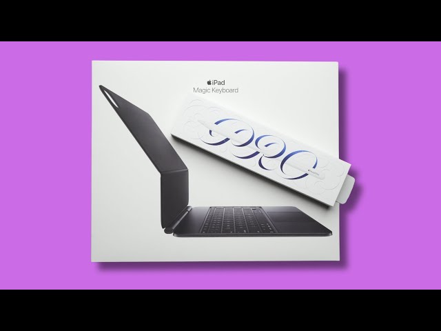 BRAND NEW Magic Keyboard and Apple Pencil Pro Unboxing and First