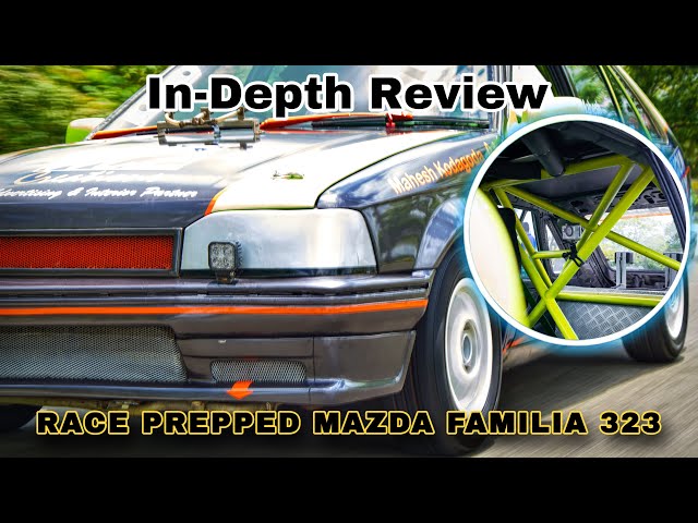 Mazda Familia 323 Race Car - REVIEW : A True Pocket Rocket - YouTube