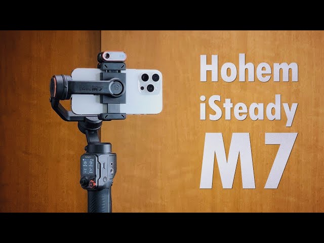 Hohem iSteady M7 スマートフォンジンバルの使い方 1（with iPhone 15
