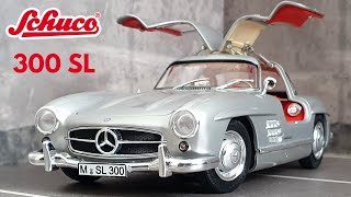 REVIEW: Schuco 1:18 Mercedes-Benz 300 SL Gullwing - Silver / Red