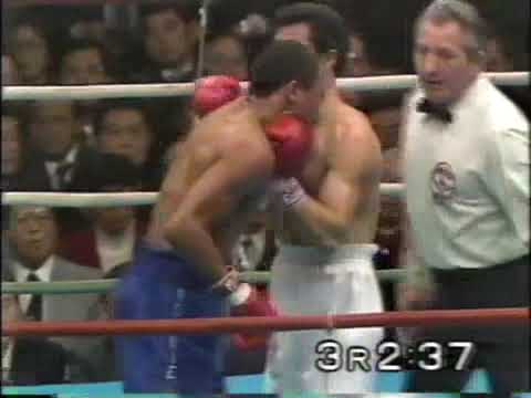 1986年12月2日 WBCスーパーライト級タイトルマッチ王者浜田