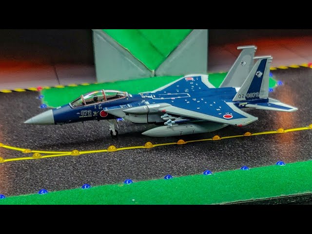 HOGAN WINGS 1/200 Boeing F-15 DJ JASDF Diecast Model Unboxing and