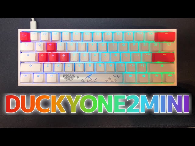 開封動画】Ducky one 2 mini【銀軸ゲーミングキーボード】 - YouTube