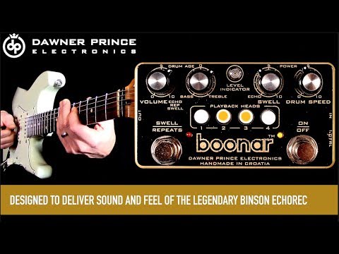 Dawner Prince BOONAR Multi-Head Drum Echo - YouTube