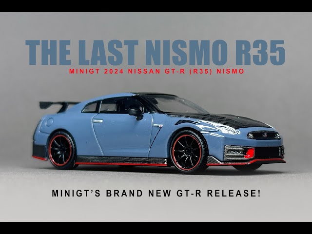 1/64 MiniGT #868 | Nissan GT-R Nismo (2024) R35 | The Last Nismo